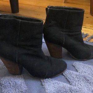 Rag & Bone canvas booties